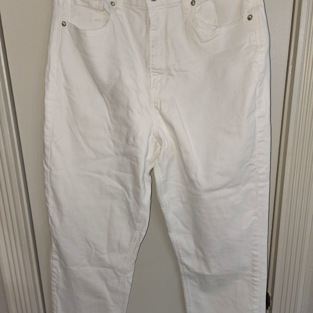 American Eagle Outfitters White Denim Jeans